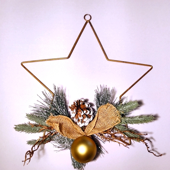 Art Bronze Star Wreath Base Poshmark